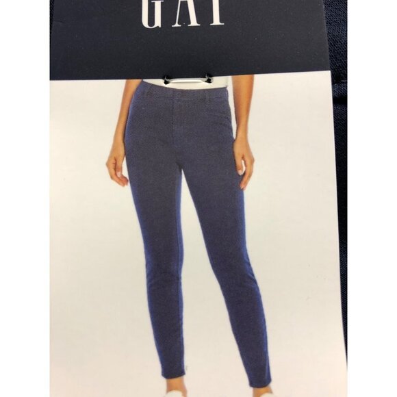 GAP WOMEN NAVY LADIES STRETCH SKINNY PANT SIZE 8 NEW WITH TAG - Picture 9 of 12